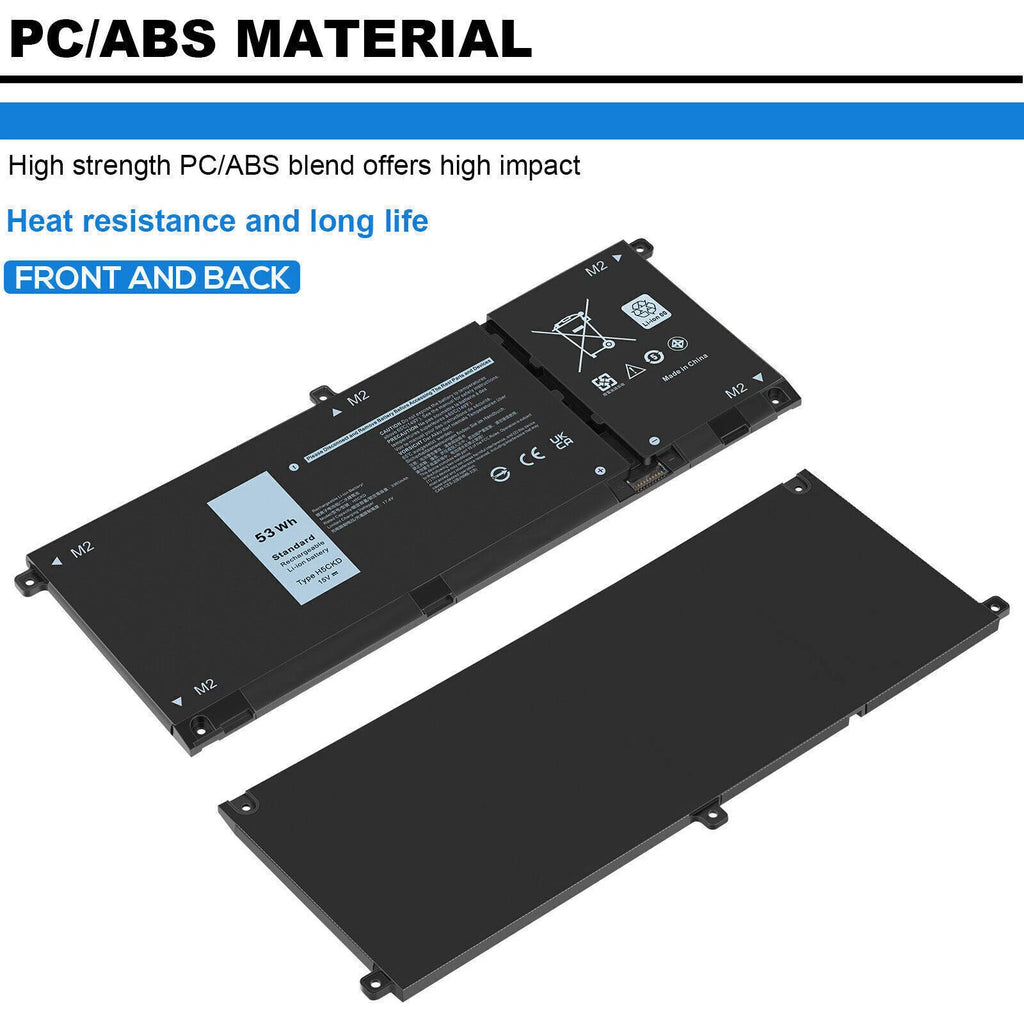 H5CKD Battery For Dell Latitude 3410 3510 Inspiron 5400 5406 7405 2-in-1 JK6Y6
