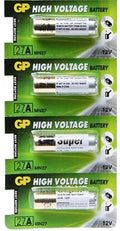 GP27A Battery - 12V Alkaline Battery (GP A27) x 4