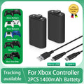 2 x Rechargeable Battery Pack For Xbox Series X/S/Xbox One S/X/E+ Charging Cable