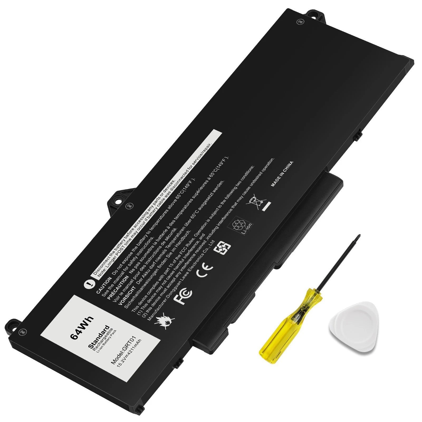 LOT 1-50PCS GRT01 Battery For Latitude 5421 5431 5521 Precision 3561 3571 3470