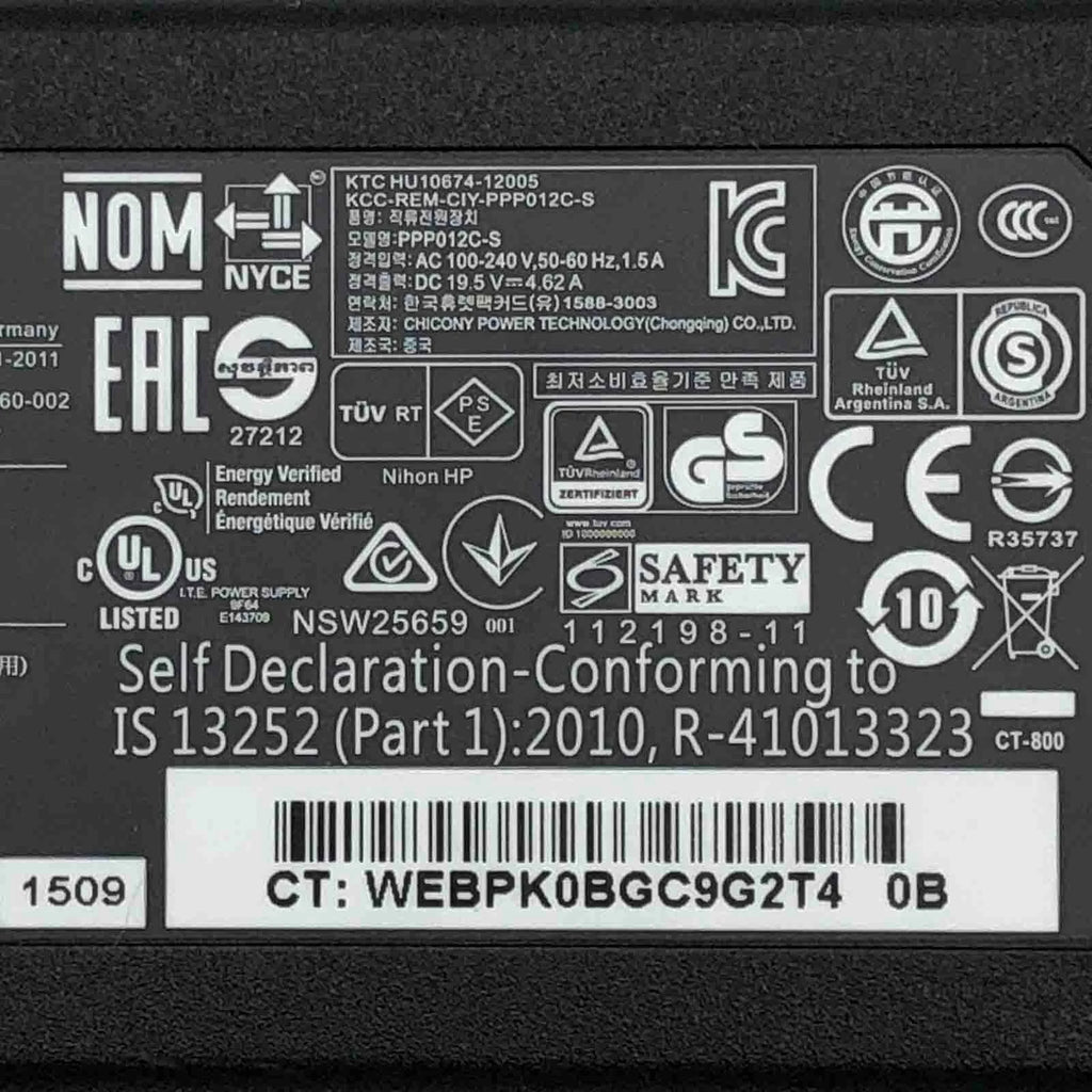 NEW Genuine 90W Power Adapter For HP ENVY 17-J020US AE151NR J115CL 17M-AE111DX