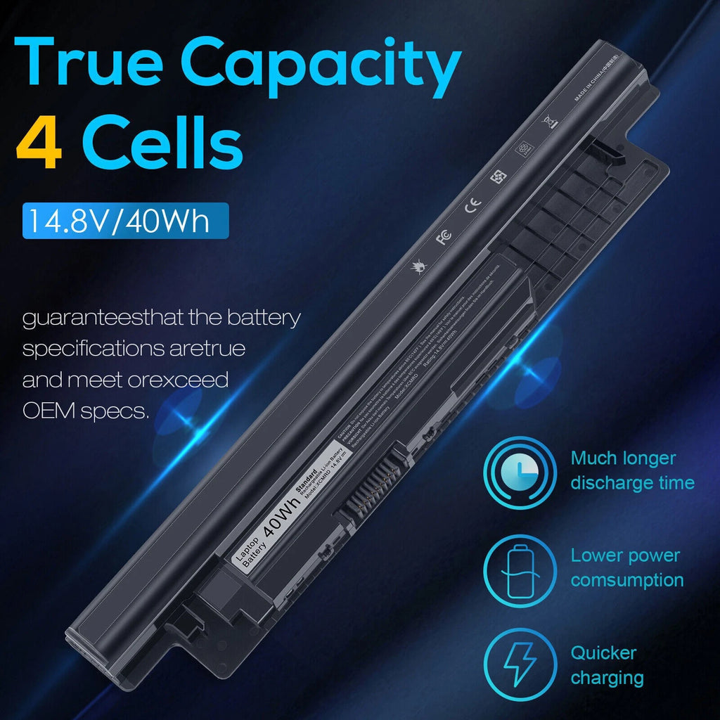 ?LOT XCMRD Battery For Dell Inspiron 15 3521 3531 3537 3541 3542 3543 5521 5537