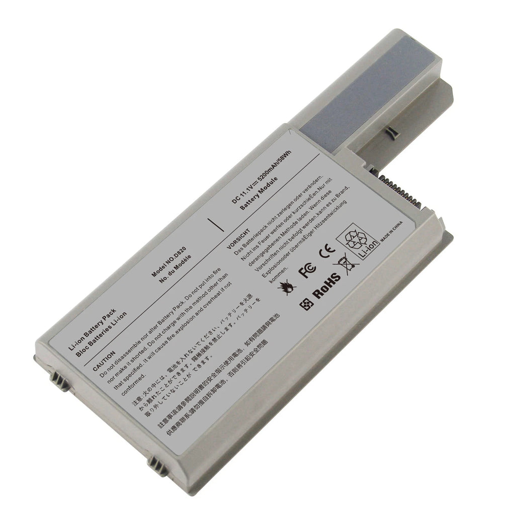 6 Cell Battery For Dell Latitude D820 D830 D530 D531 D531N M65 DF192 CF704 YD623