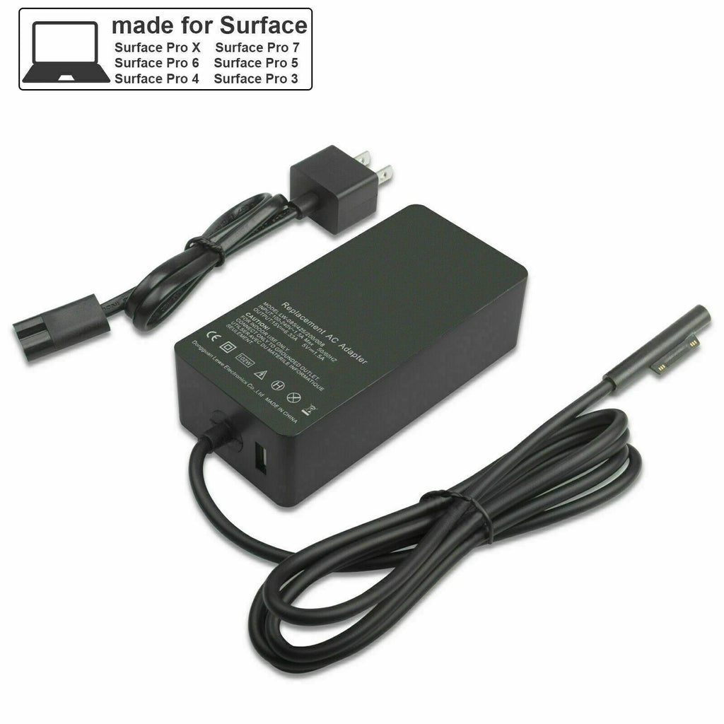 102W 1798 Adapter Charger For Microsoft Surface Pro 3/4/5/6/7/8/X Laptop 3/2/1