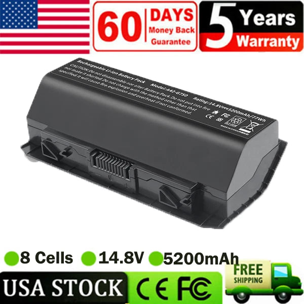 A42-G750 Battery for ASUS ROG G750 G750J G750JM G750JW G750JX 0B110-00200000M