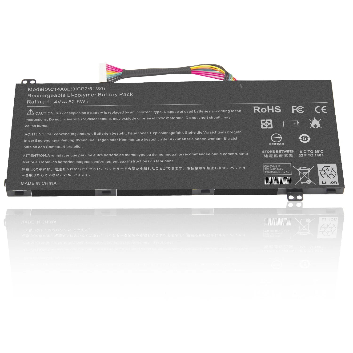 AC14A8L Battery For Acer Aspire VN7-571 VN7-571G VN7-591 VN7-591G VN7-791