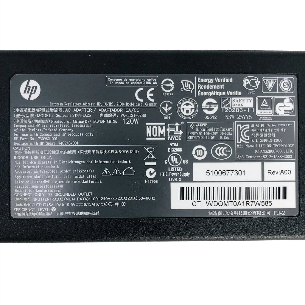 Open Box Original HP AC Adapter for Pavilion AiO 24-k0024 24-k0080 27-d0044