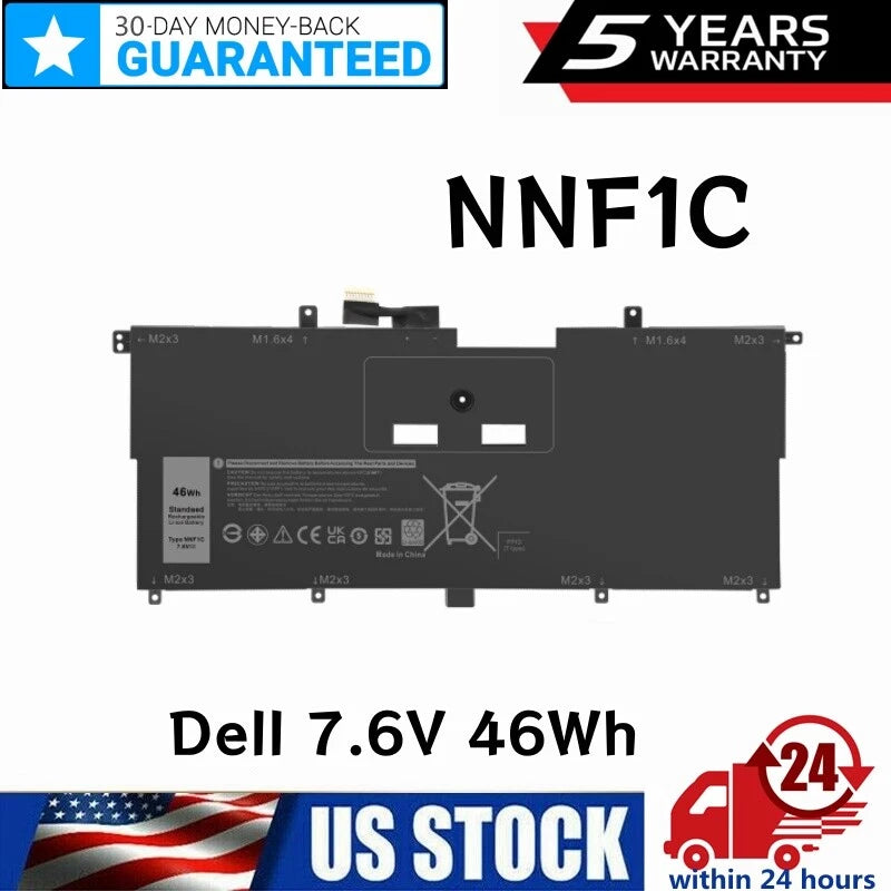 ?NNF1C Battery For Dell XPS 13 2 in 1 9365 XPS 13 9365 2-in-1 2017 XPS 13 46WH
