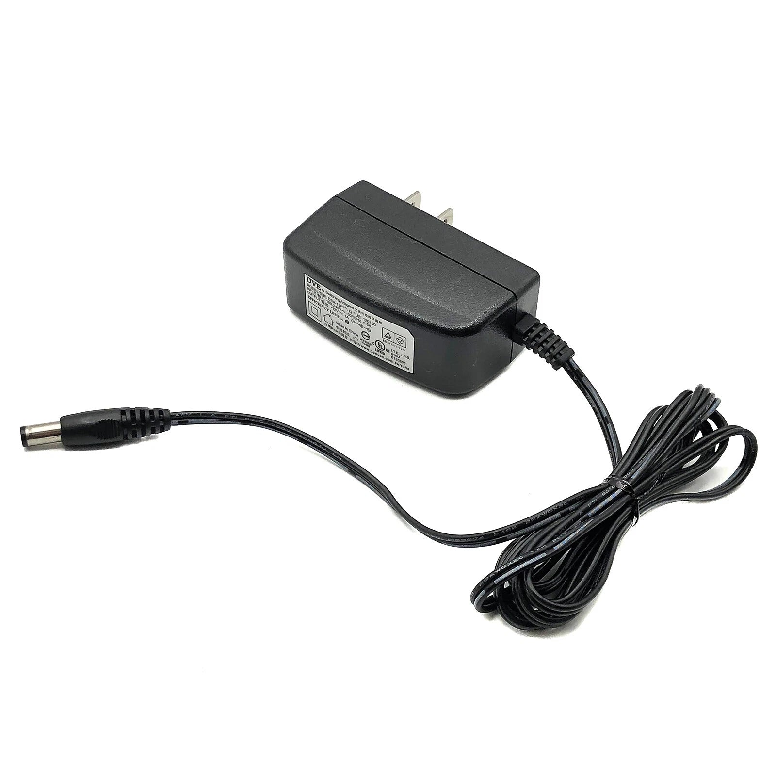 NEW Genuine DVE DSA-12PFA-09 Switching AC DC Wall Adapter 12V 1A 12W OEM Charger