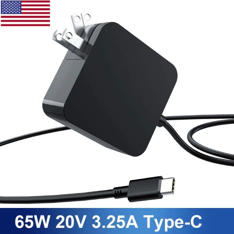65W USB-C AC Charger for HP EliteBook X360 G2 G3 G4 G5 L65505-002 L67440-001