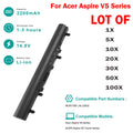 ??LOT OF AL12A32 Battery For Acer Aspire V5-431 V5-471 V5-531P V5-551 4ICR17/65