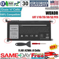 ?LOT WDX0R Battery For DELL Inspiron 15 5567 5568 5368 7368 7569 7579 WDXOR 42Wh