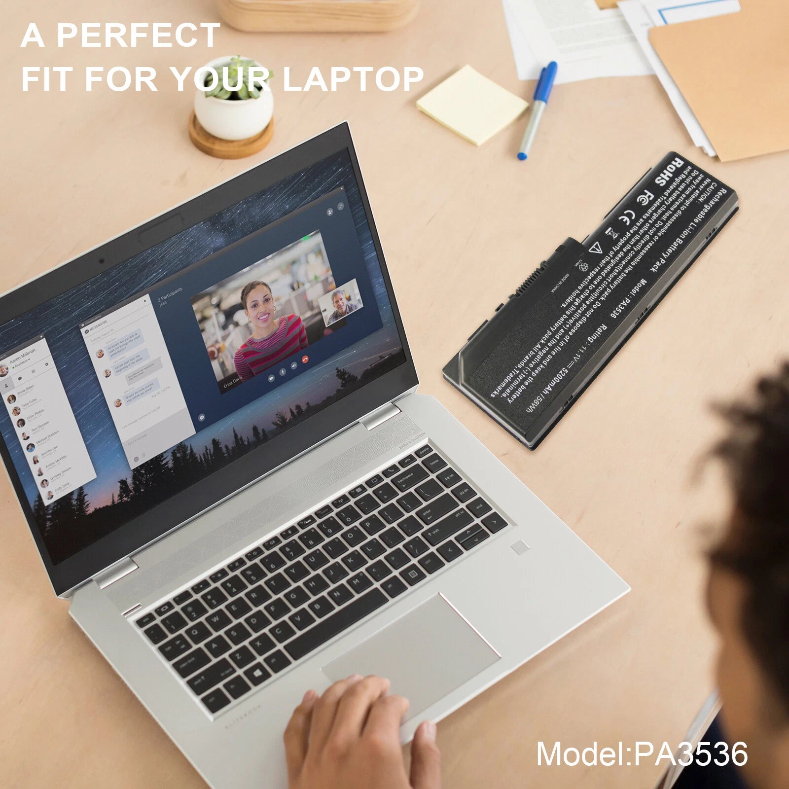 ??LOT PA3536U-1BRS Battery For TOSHIBA Satellite P205 P200 L350 L355 5200mAh