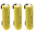 AA 1.2V 1000mAh Rechargeable Battery w/Tabs for LED Lights, Hobby, Alarms