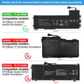Replace Battery for HP ZBook 15 G3 G4 17 G3 Mobile Workstation VV09XL HSTNN-C87C