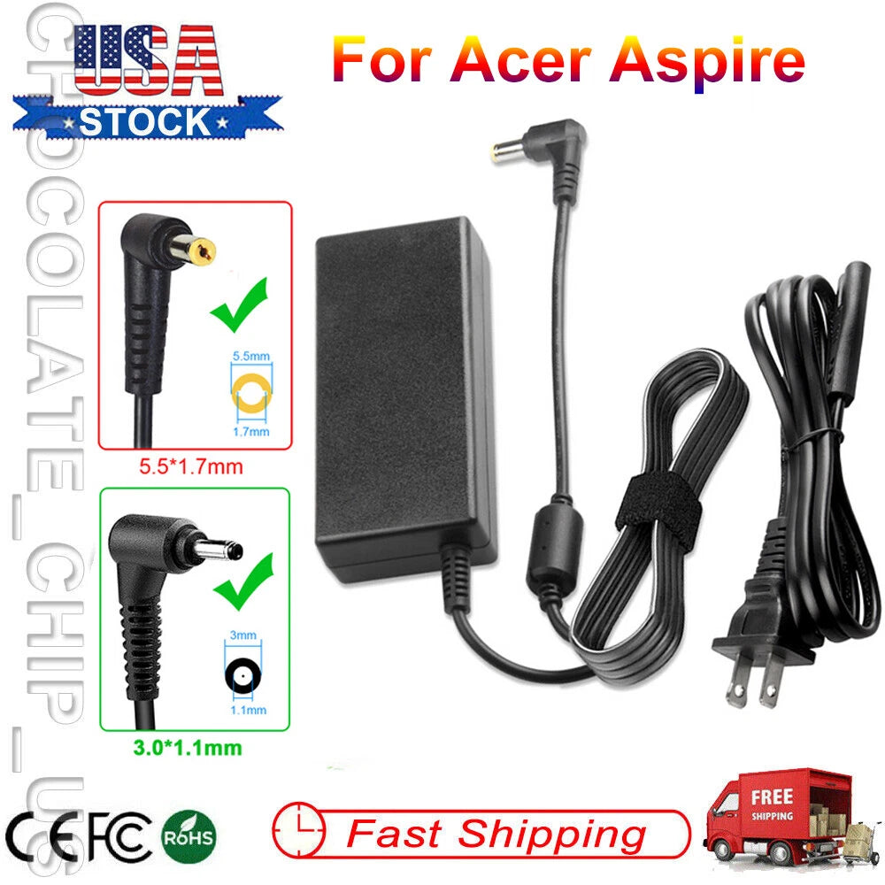Power Supply Adapter Charger for Acer Aspire Chromebook Charging Cord PA-1450-26