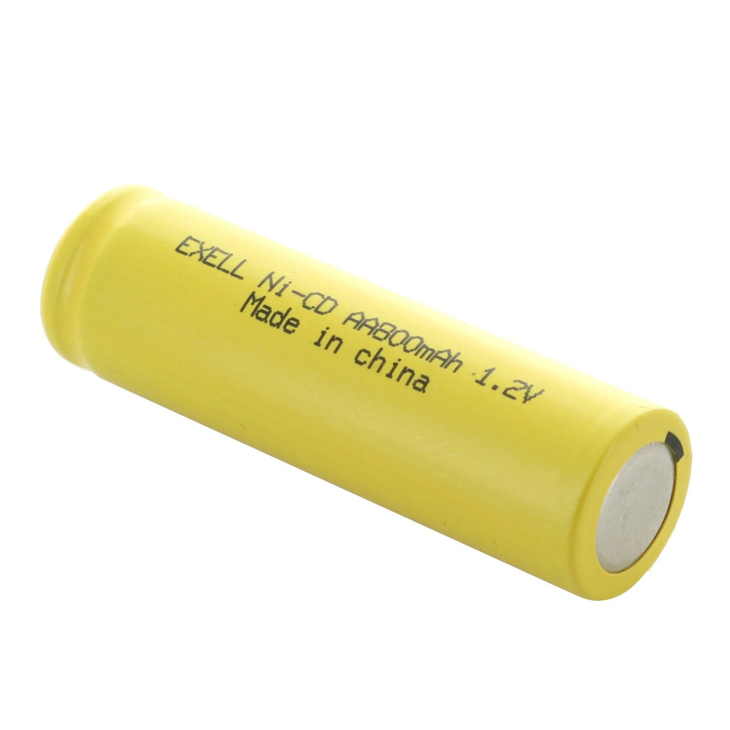 AA 1.2V 800mAh NiCd Rechargeable Button Top Assembly Cell Battery