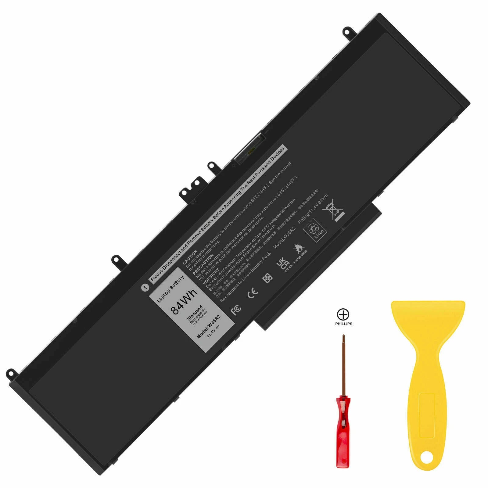 ?WJ5R2 Battery for Dell Precision 3510 M3510 Latitude E5570 4F5YV G9G1H 84Wh NEW