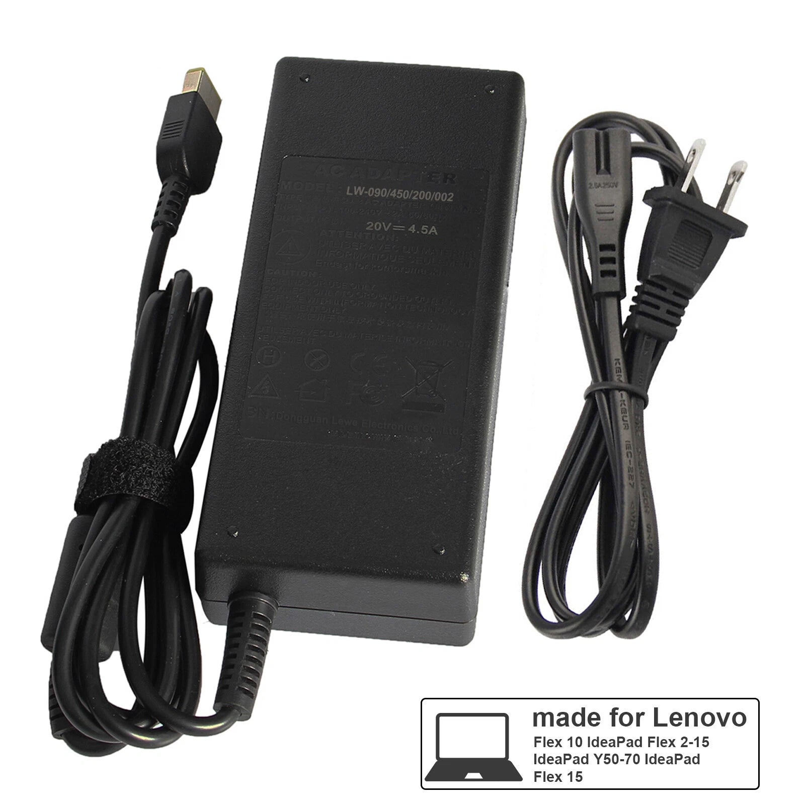 90W AC Adapter Charger For Lenovo Thinkpad L440 L450 L540 X250 T540p T550 T560