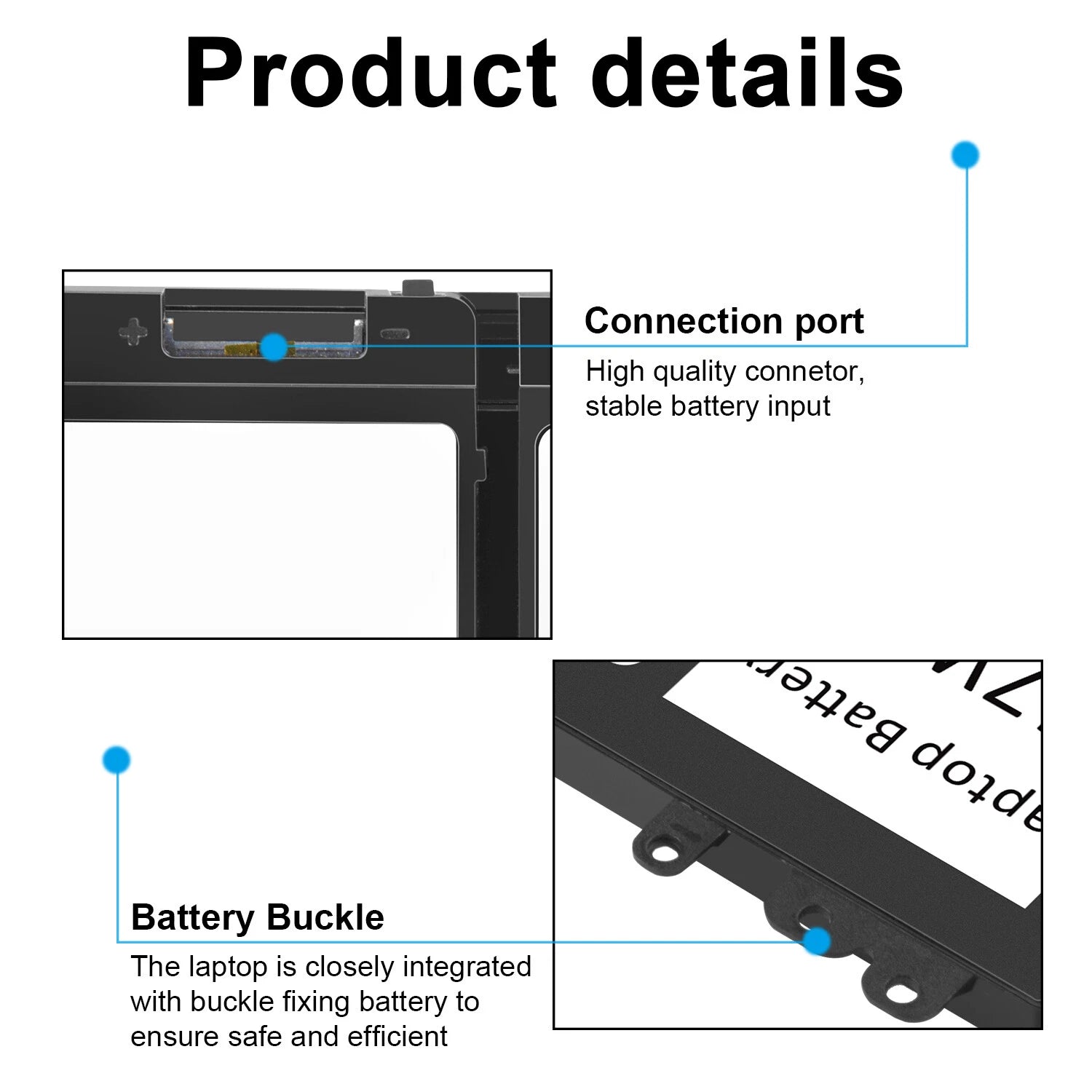NGGX5 Battery For Dell Latitude 12 E5270 14 E5470 5470 15 E5570 5570 Series