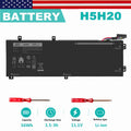 H5H20 RRCGW Battery For Dell XPS 15 9550 9560 9570 Precision 5530 5520 M5520