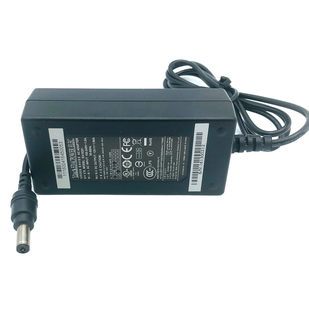 NEW Original Edac 20W AC Power Adapter EA10201 12V 1.66A Charger