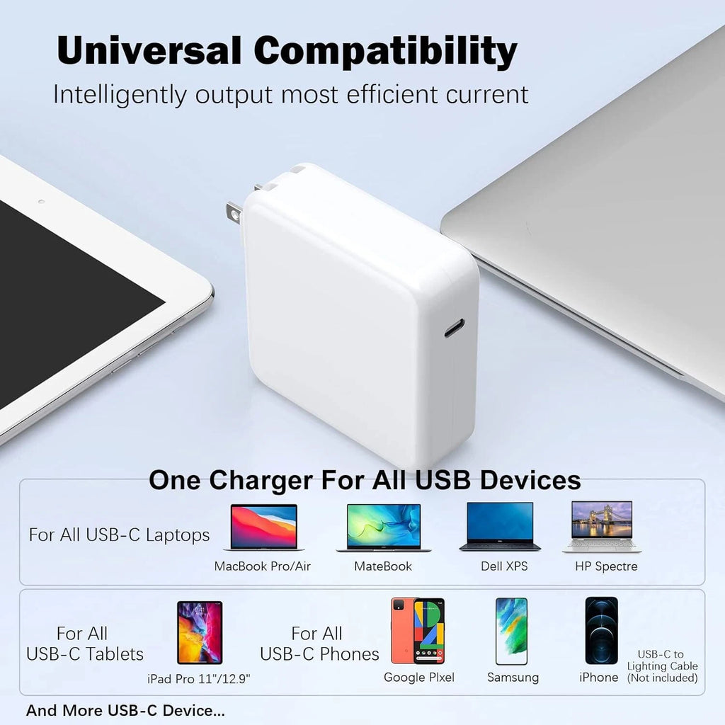 A2166 A1708 For Mac Book Pro Charger 96W USB-C Type-C Macbook Charger Adapter