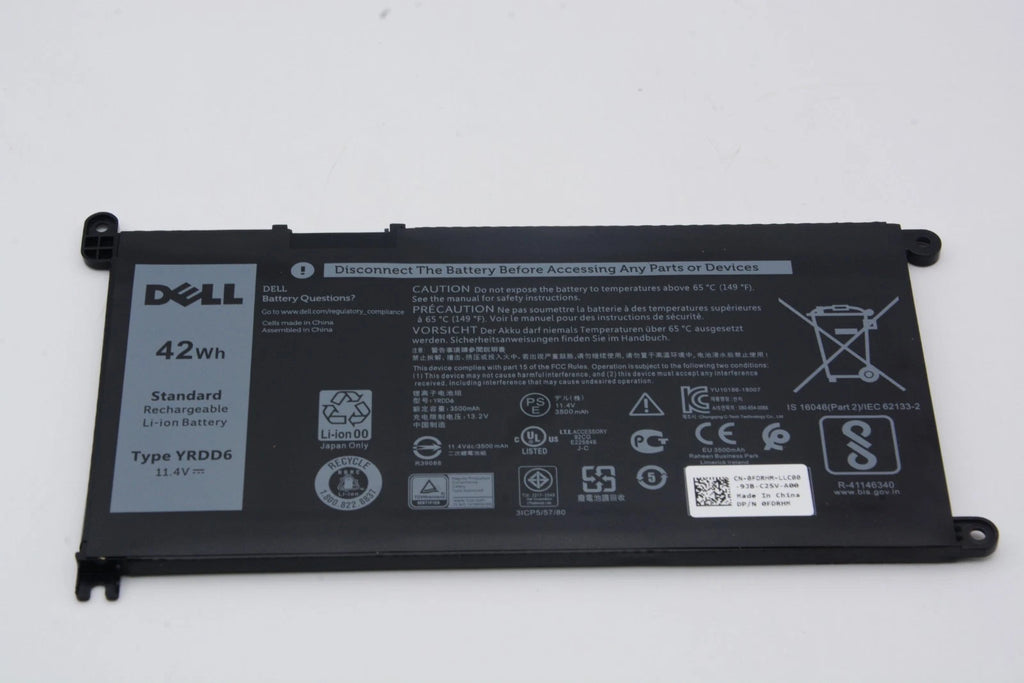 Genuine YRDD6 Battery for Dell Inspiron 14 15 17 3000 5000 7000 Vostro 3491 5581