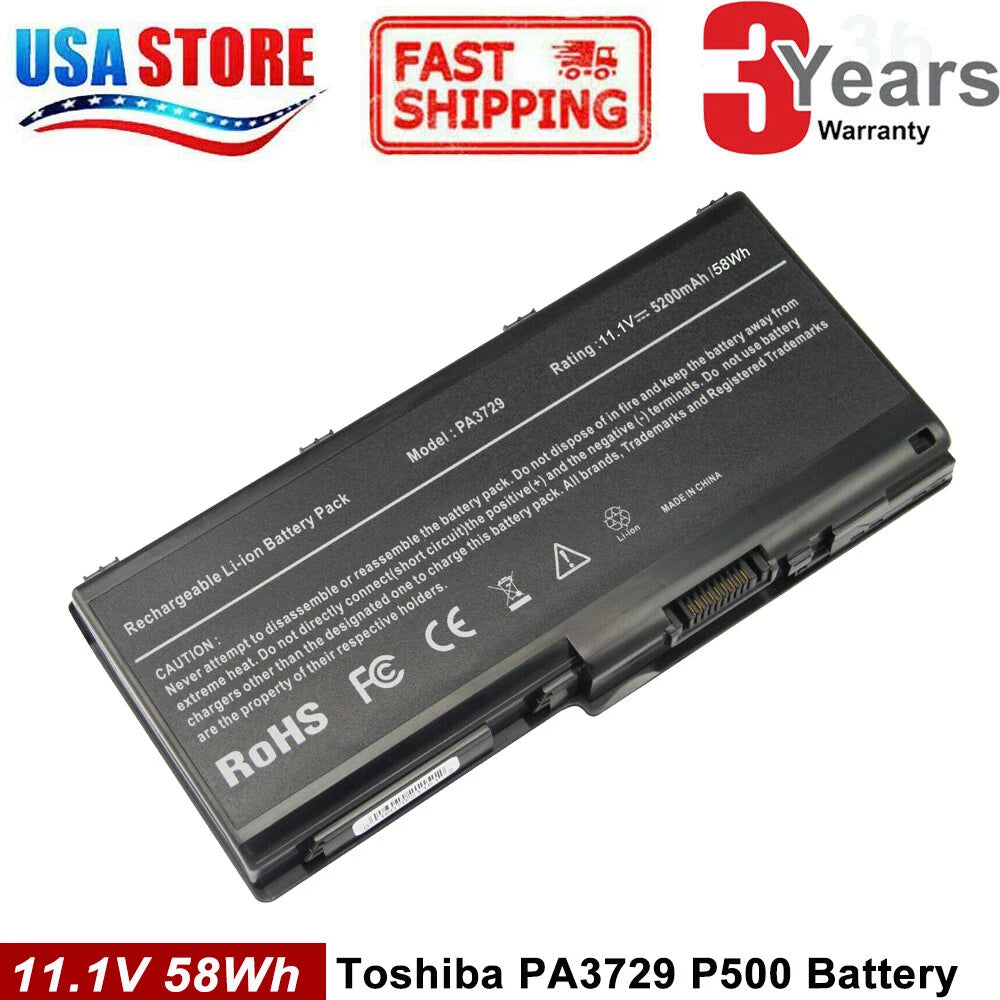 PA3730U-1BRS PA3729U-1BRS Laptop Battery for Toshiba Satellite P500 P505 P505D