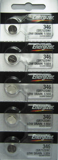 5 Energizer Silver Oxide SR712SW SR712W SR712 1.55V Battery