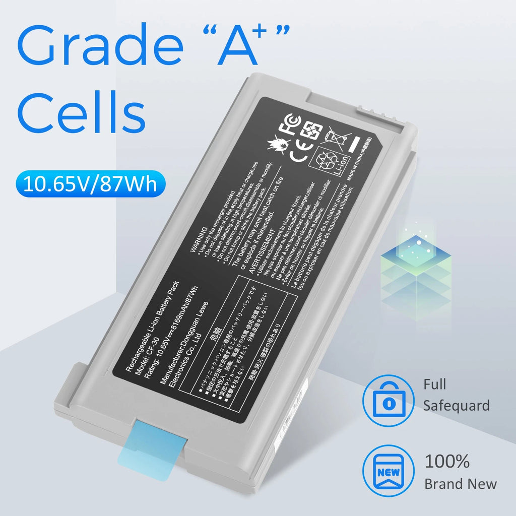 CF-VZSU46 CF-VZSU71U Battery for Panasonic Toughbook CF-30 CF-31 CF-53 CF-VZSU72