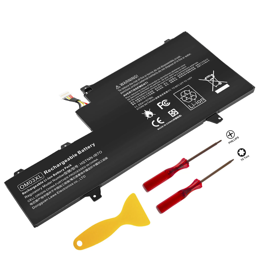 OM03XL Battery For HP EliteBook X360 1030 G2 HSTNN-IB70 863167-1B1 863167-171