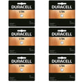 6x Duracell 1/3N, DL1/3N, CR1/3, 2L76 Photo Lithium 3V Battery