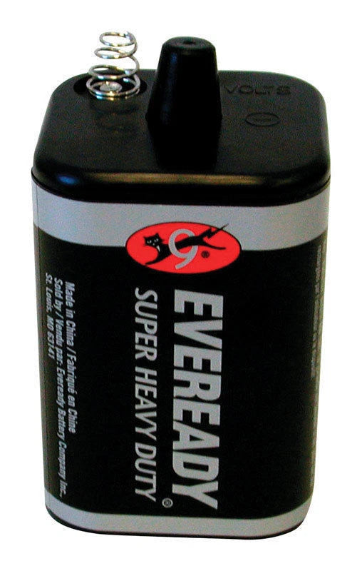 Eveready 1209 Zinc-Carbon Super Heavy Duty Lantern 6 Volts 1 Battery