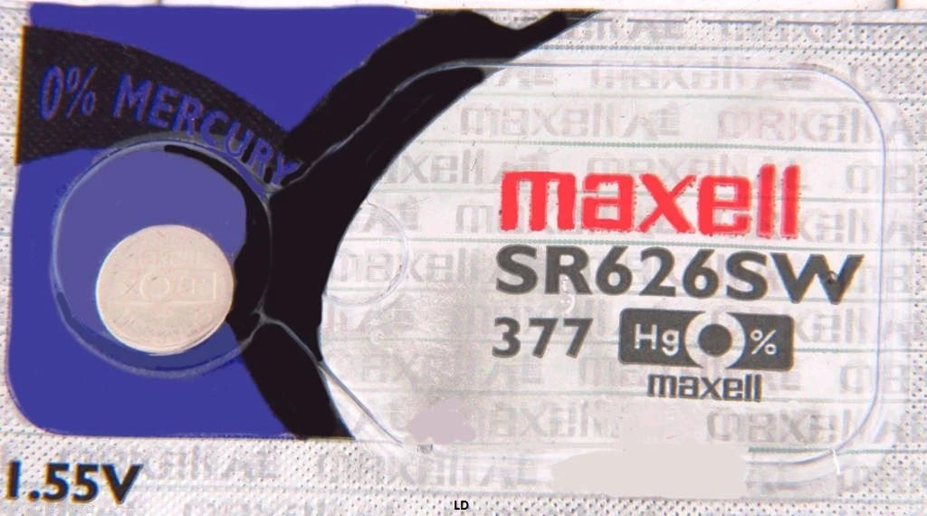 377 MAXELL WATCH BATTERIES SR626SW SR626 V377 SR66 New Authorized US Seller