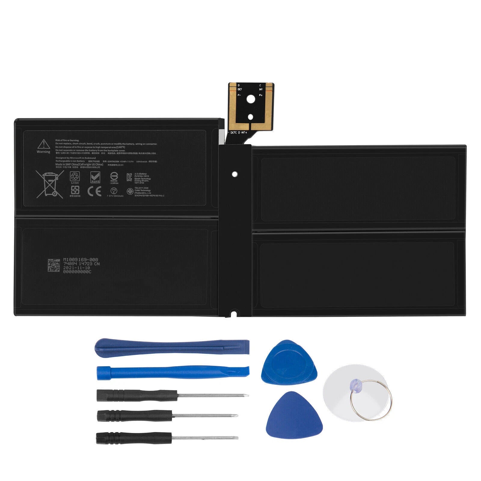 New Battery G3HTA038H For Microsoft Surface Pro 5 Pro 6 1796 (2023 New Pro)