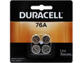 8 (2x4) Pack Duracell 76A LR44 Alkaline Batteries Exp. 2022