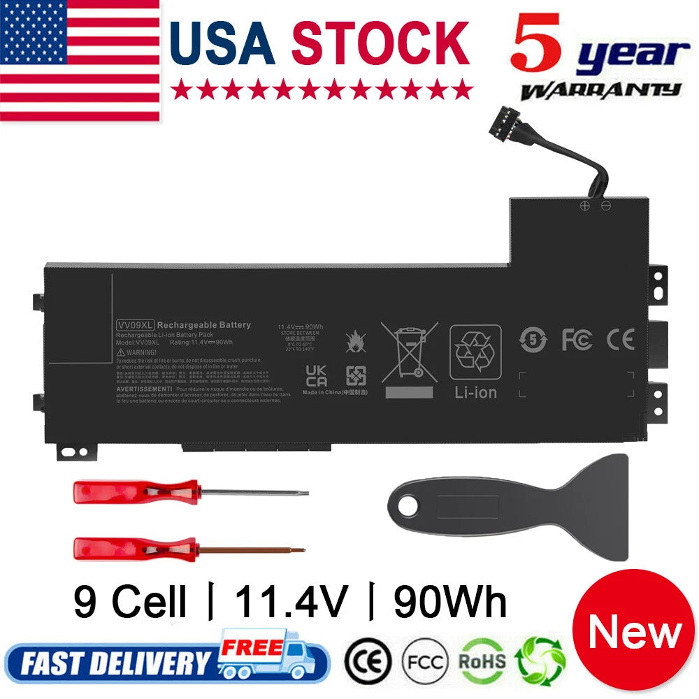 VV09XL BATTERY FOR HP ZBOOK 15 G3 11.4V 90WH 808452-001 VV09090XL-PL