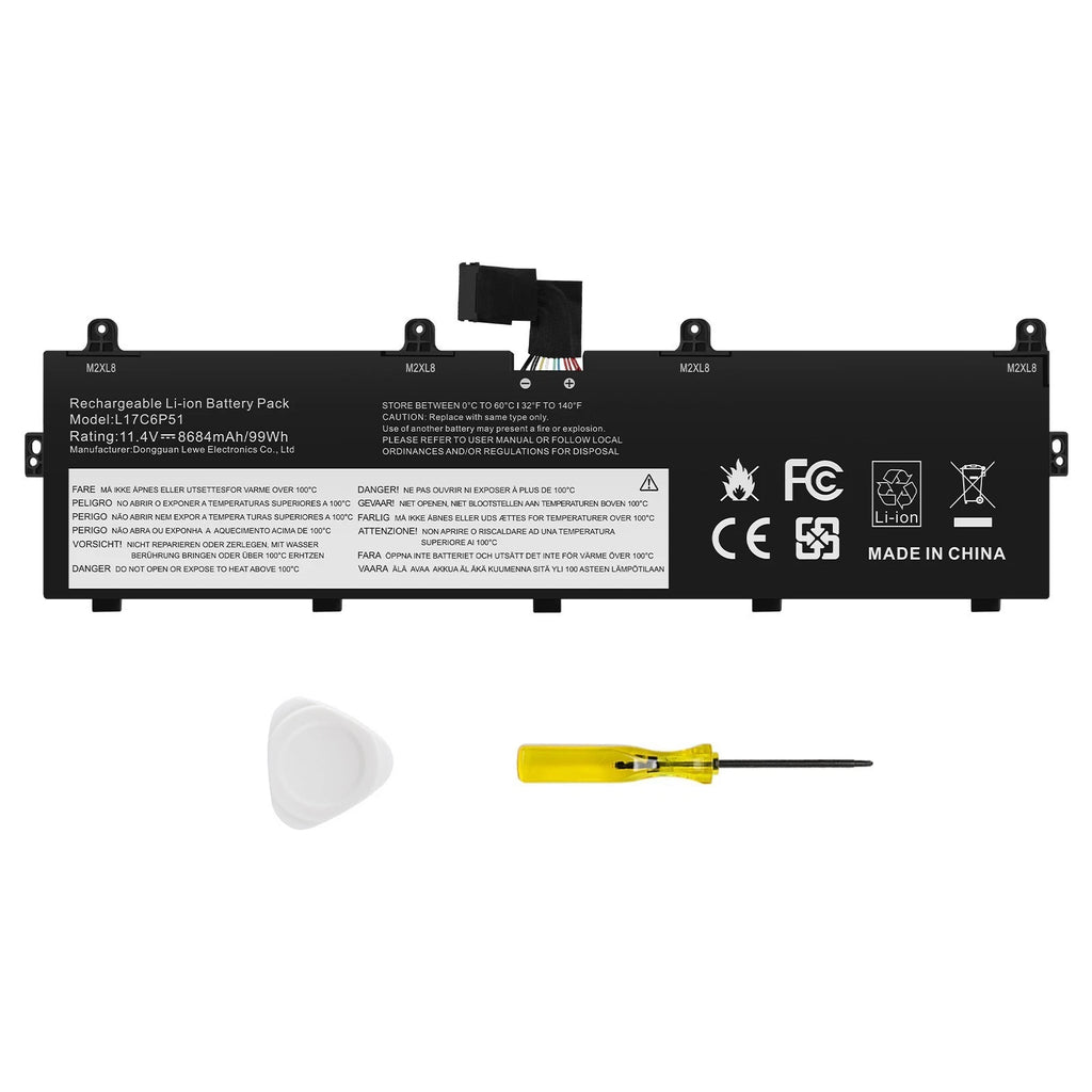 01AV497 01AV498 L17C6P51 L17M6P52 Battery For Lenovo Thinkpad P72 P73 Series