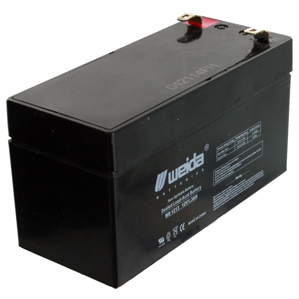 NEW 12V 1.3Ah SLA Battery WB1213 For UB1213, PS1212 , WKA12-1.3F