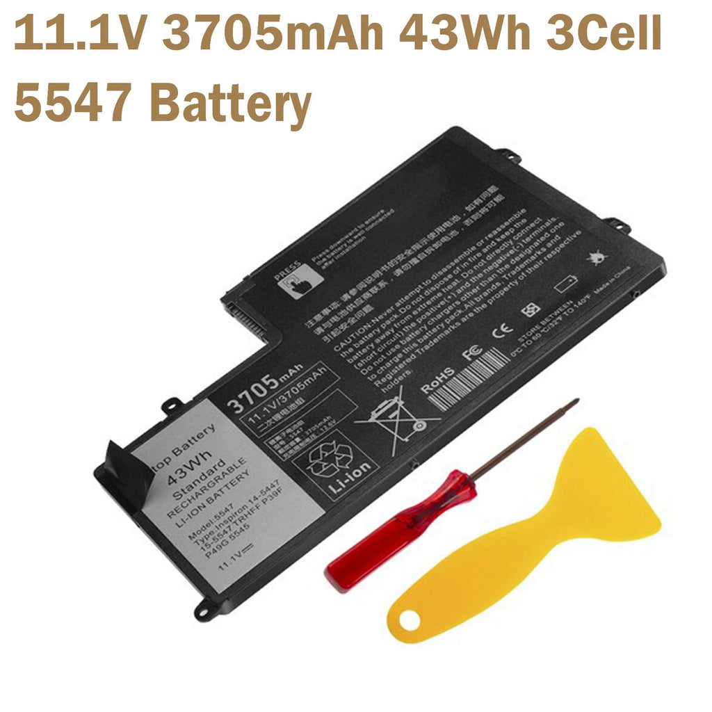 LOT TRHFF Battery For Dell Inspiron 14 15 5445 5447 5448 5547 5548 3550 3450 43W