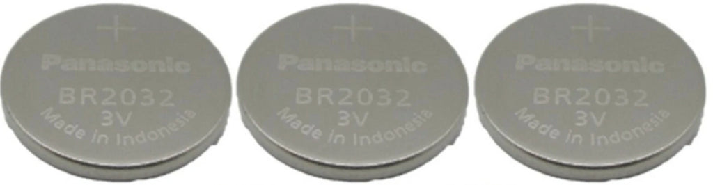 3 Panasonic BR2032 BR 2032 3V Bulk Button Cell Lithium Batteries