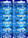 20 Renata Mercury Free SR527SW Batteries
