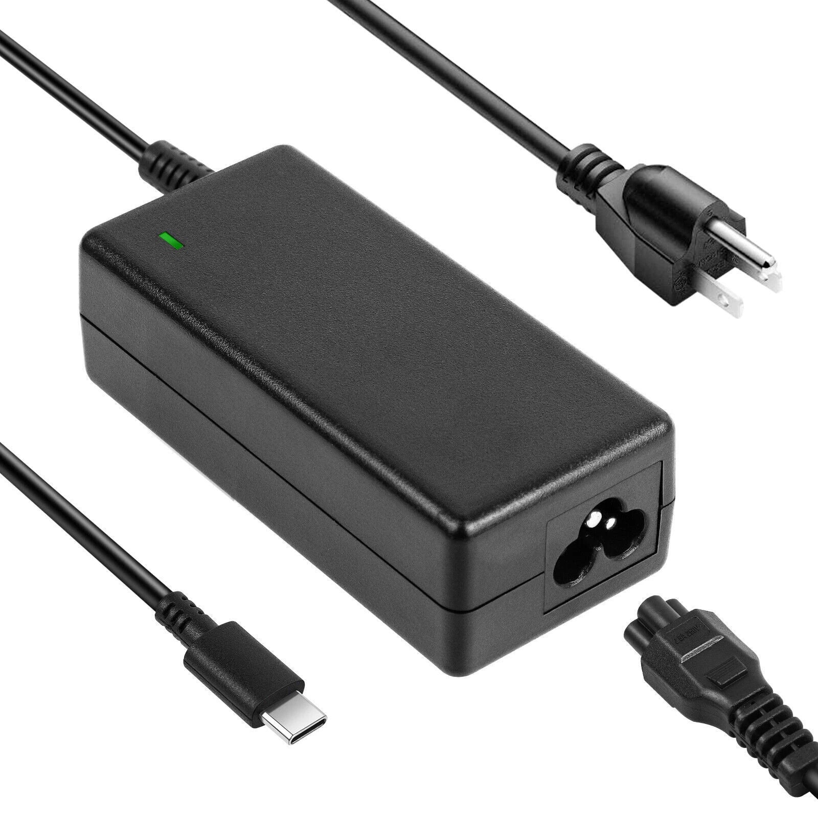 45W USB C Charger Adapter for Dell XPS 13 9350 9360 9365 9370 Latitude 5420 5520