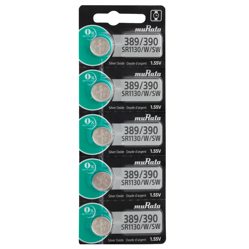 Original Murata SR1130SW 390 Button Battery x 20 - Replaces Sony