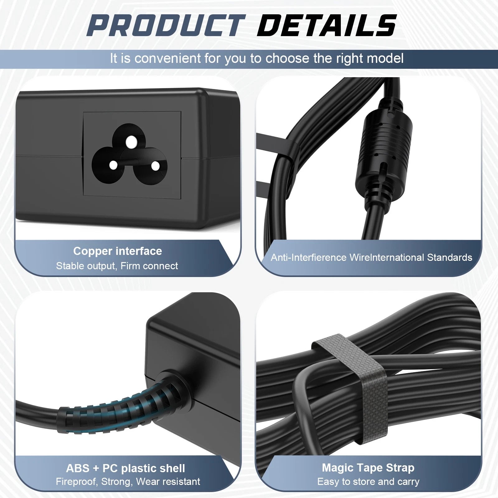 For Acer Aspire 19V 3.42A 65W Laptop AC Adapter Charger Power Cord 5.5*1.7mm NEW