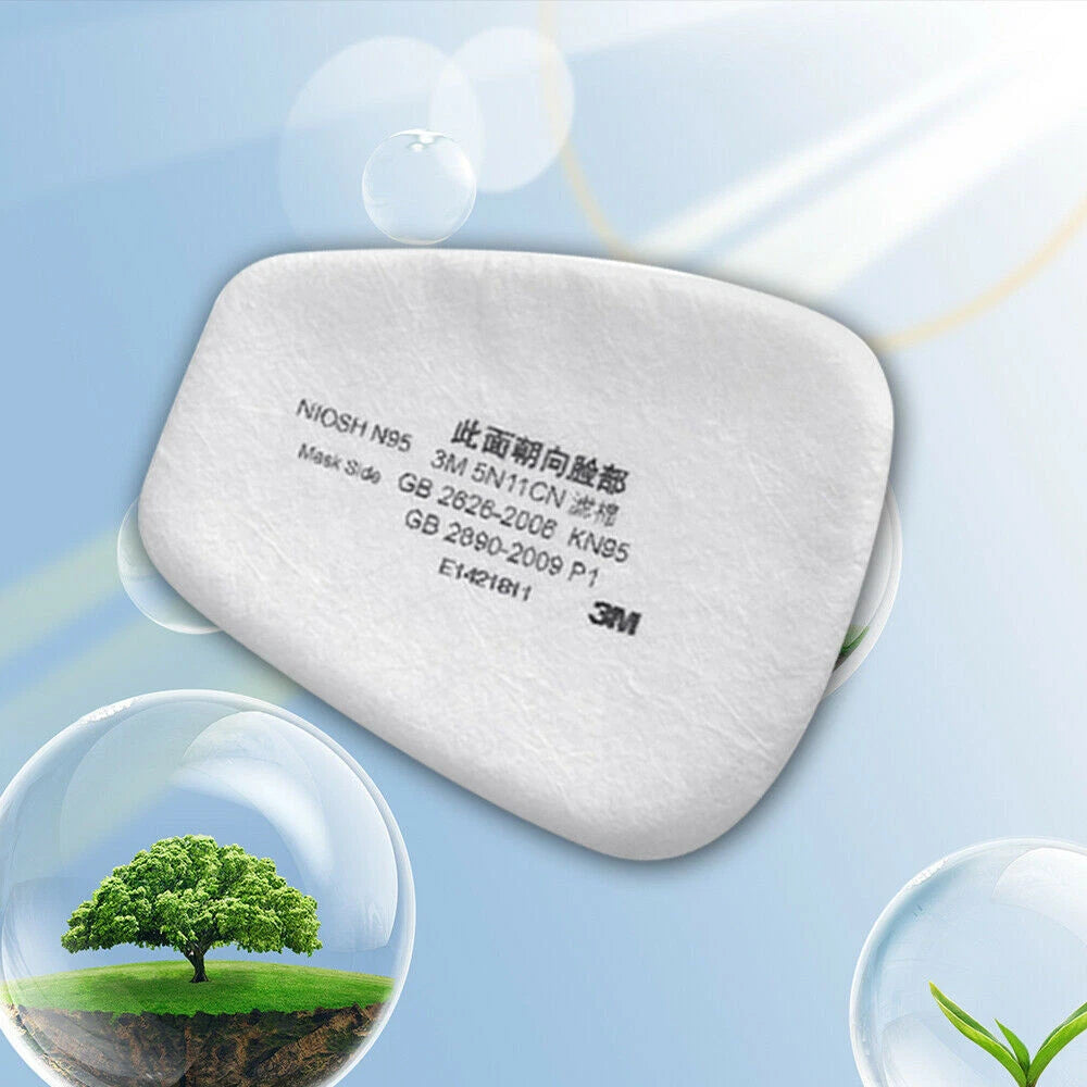 10/20/50Pcs Replacement 5N11 Cotton Filter For 6200 6800 7502 Respirator Filters