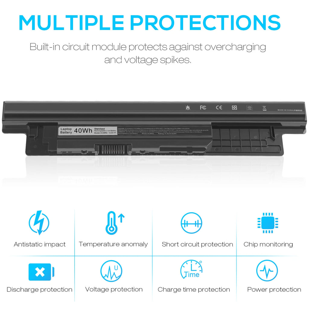 new XCMRD Battery for Dell Inspiron 15 3000 Series 3531 3537 3541 3542 3543