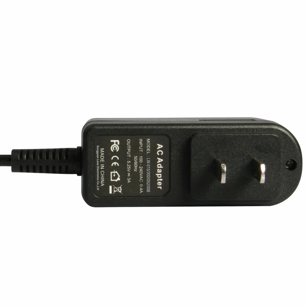 5.25V 3A Micro USB Wall Charger AC Adapter for Raspberry Pi 3 Power Supply Cord