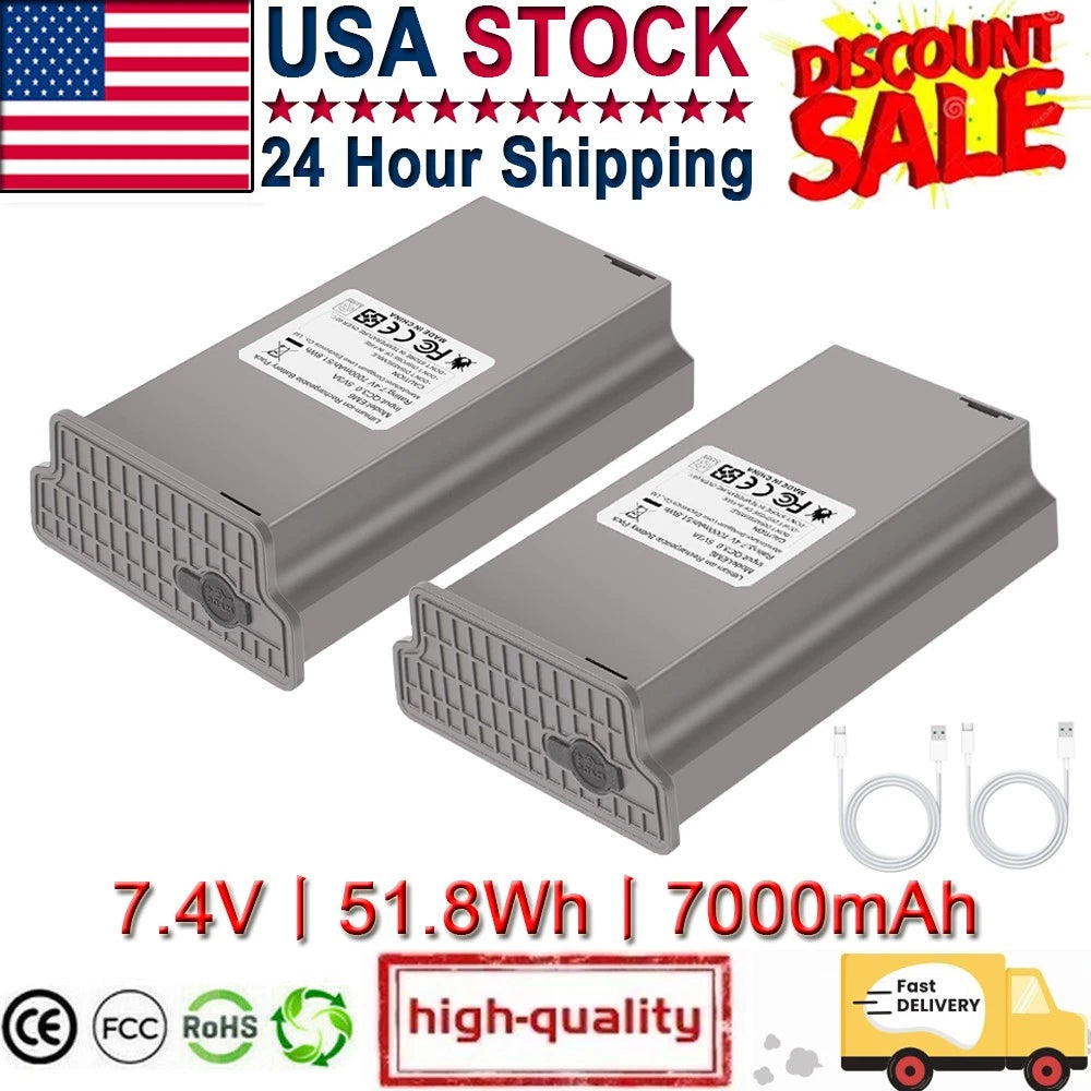 2 Pack FOR TACTACAM Reveal Lipo Lithium Battery Pack for Reveal X Gen 3.0, 2.0